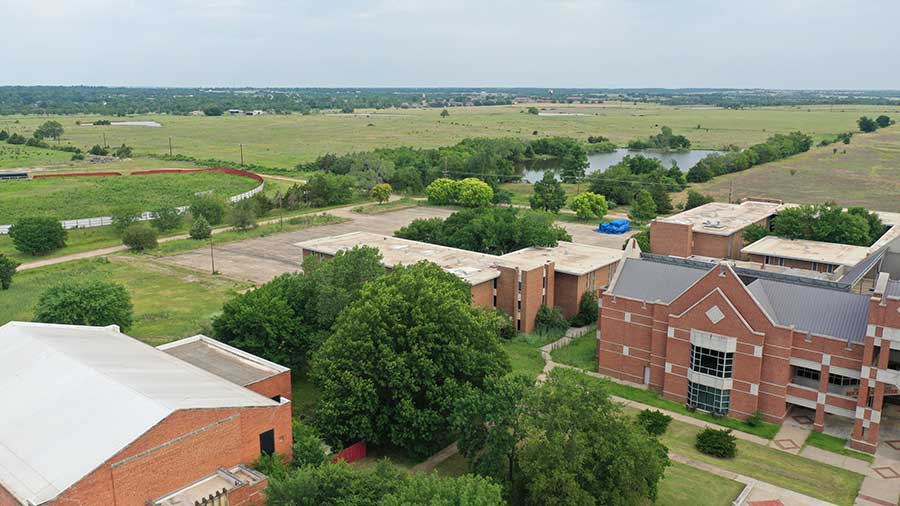St. Greggory Abbey, Oklahoma, buildings